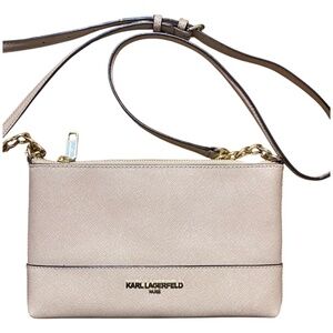 Karl Lagerfeld thin profile crossbody
